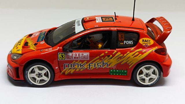 Peugeot 206 WRC 2005 Pons-Juliá R. Montecarlo 1:43