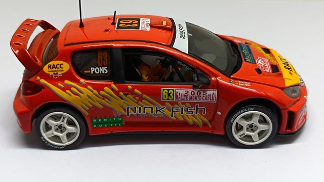 Peugeot 206 WRC 2005 Pons-Juliá R. Montecarlo 1:43