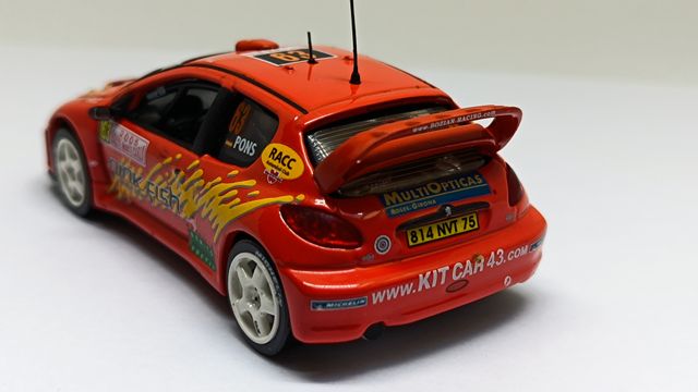 Peugeot 206 WRC 2005 Pons-Juliá R. Montecarlo 1:43