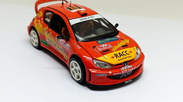 Peugeot 206 WRC 2005 Pons-Juliá R. Montecarlo 1:43