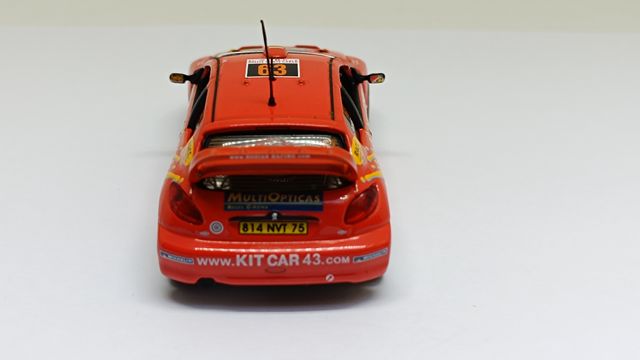 Peugeot 206 WRC 2005 Pons-Juliá R. Montecarlo 1:43