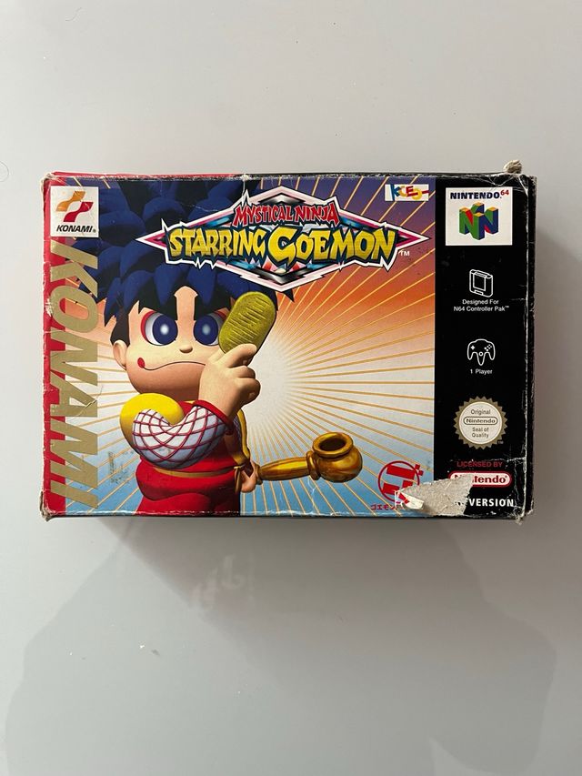Mystical Ninja Starring Goemon per N64 Konami