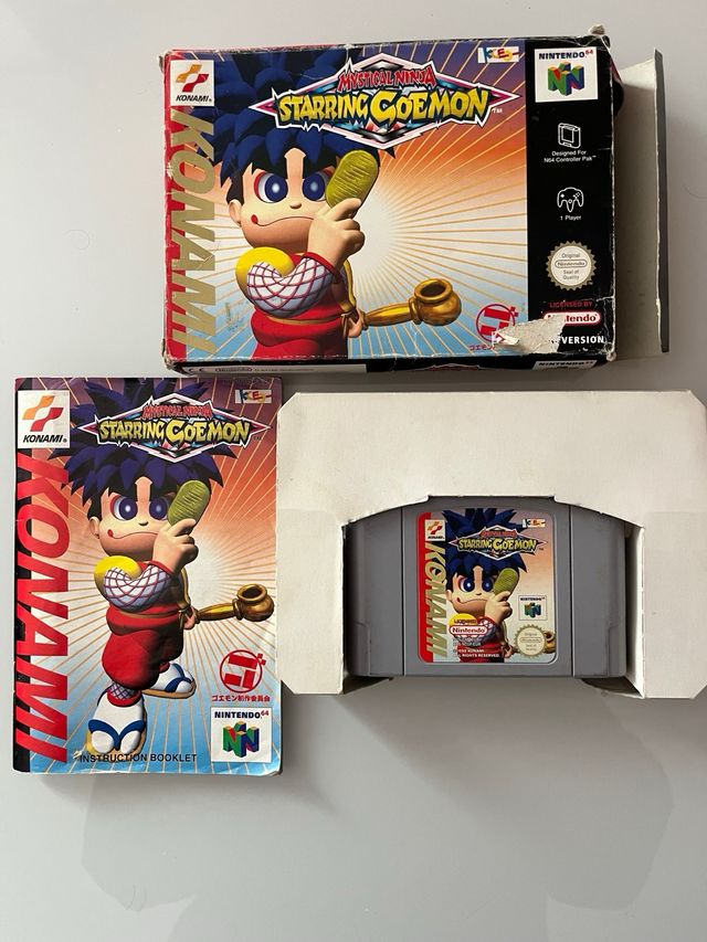Mystical Ninja Starring Goemon per N64 Konami