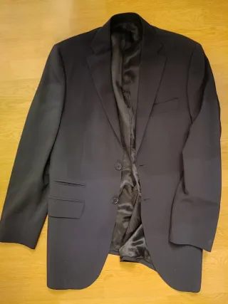 Traje Cortefiel azul oscuro