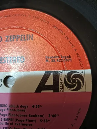Vinilo Led Zeppelin