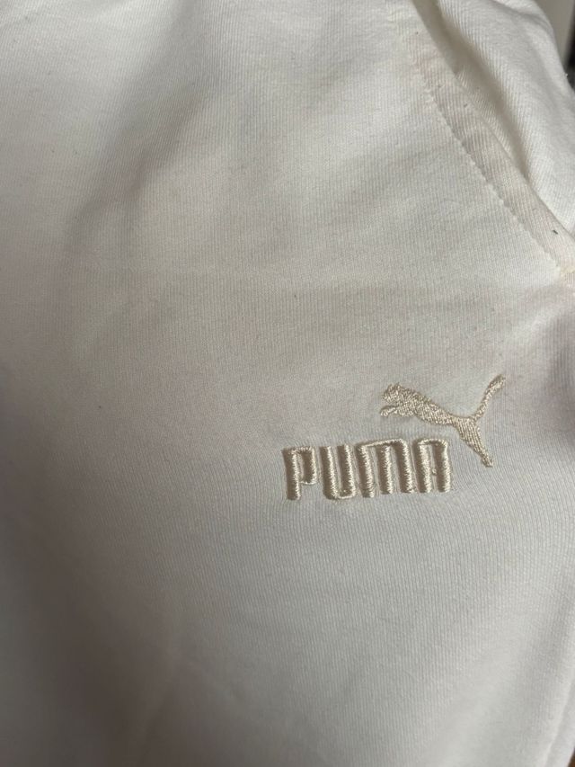 Pantalón deportivo Puma blanco mujer Talla XS
