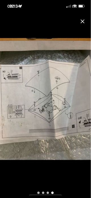 Lámpara de cocina moderna