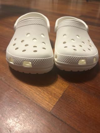 Crocs Blancas Originales Talla 38