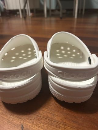 Crocs Blancas Originales Talla 38