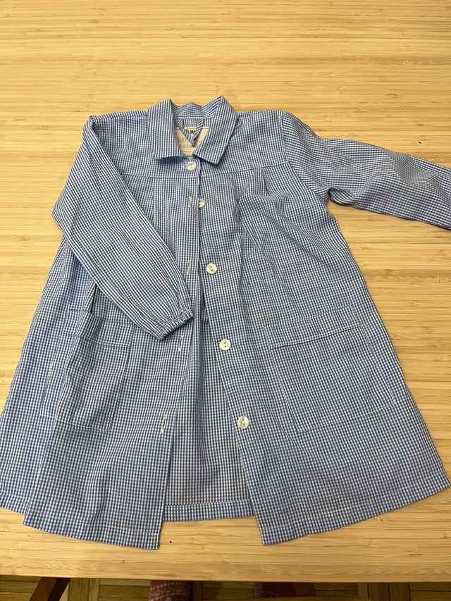 Bata guardería azul 3 años