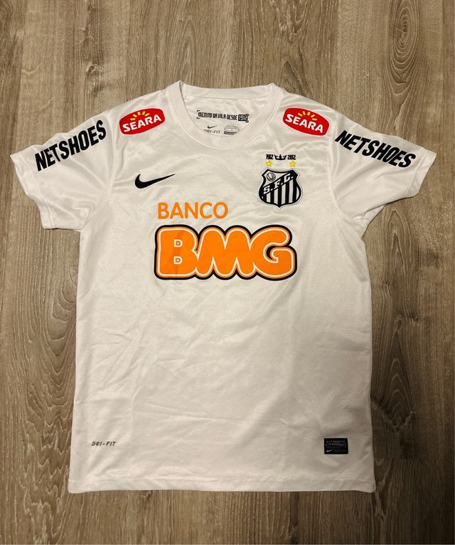 Camiseta Retro Santos FC Talla M Neymar