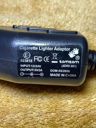 Cargador mechero TomTom