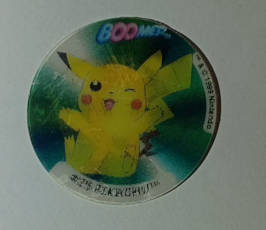 Lote 2 Tazos Boomer Pokémon 1999-2000
