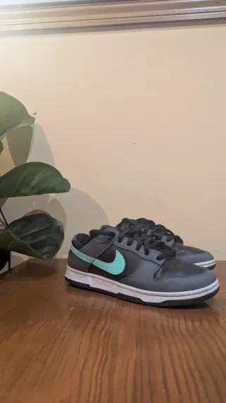 Nike Dunk Low Gris y Turquesa Talla 42