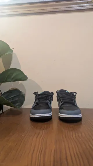 Nike Dunk Low Gris y Turquesa Talla 42