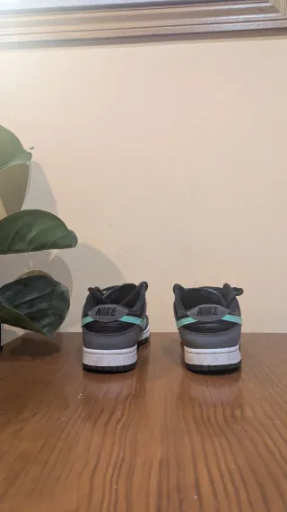 Nike Dunk Low Gris y Turquesa Talla 42