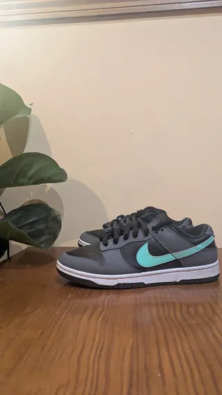 Nike Dunk Low Gris y Turquesa Talla 42