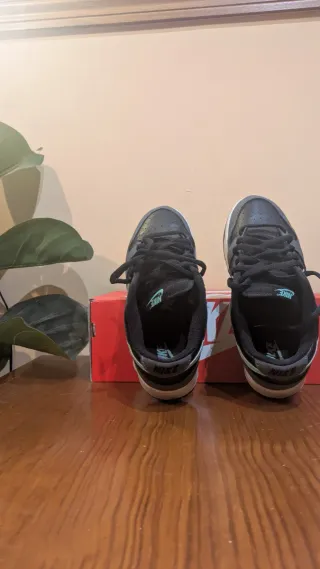 Nike Dunk Low Gris y Turquesa Talla 42