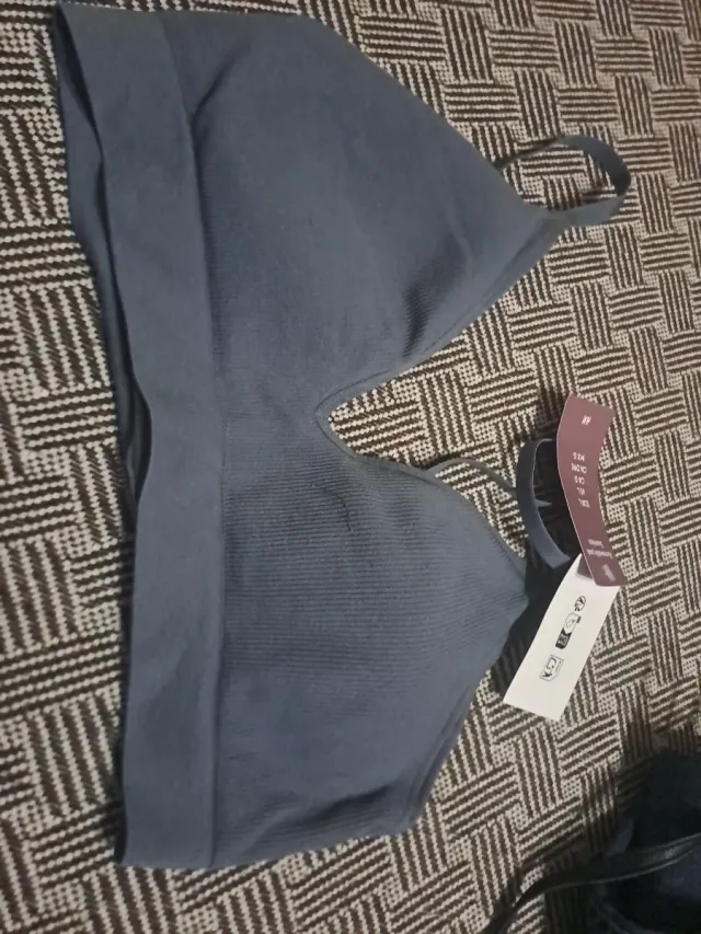 Sujetador deportivo azul