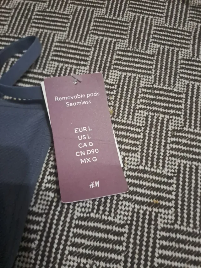 Sujetador deportivo azul