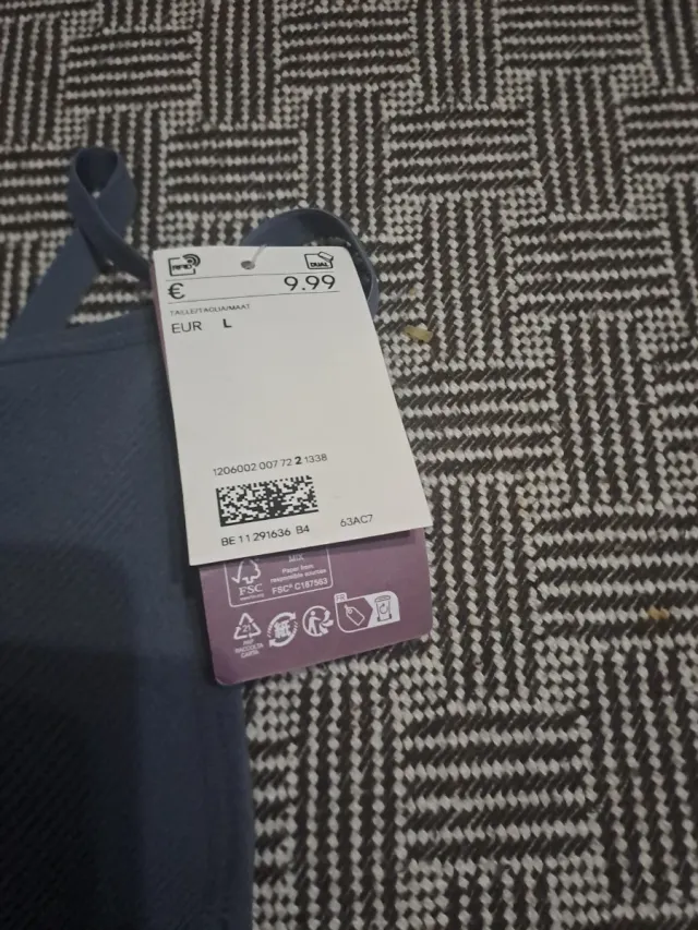 Sujetador deportivo azul