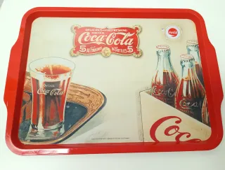Lote 2 Bandejas Coca-Cola Vintage