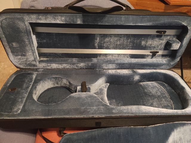 Funda para violín negra