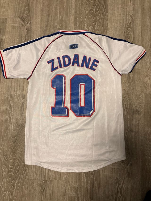 Camiseta Francia 98 Zidane Talla M Retro