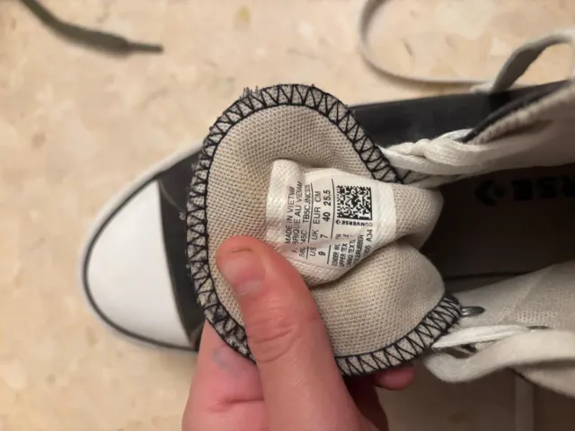 Zapatillas Converse Negras Talla 40