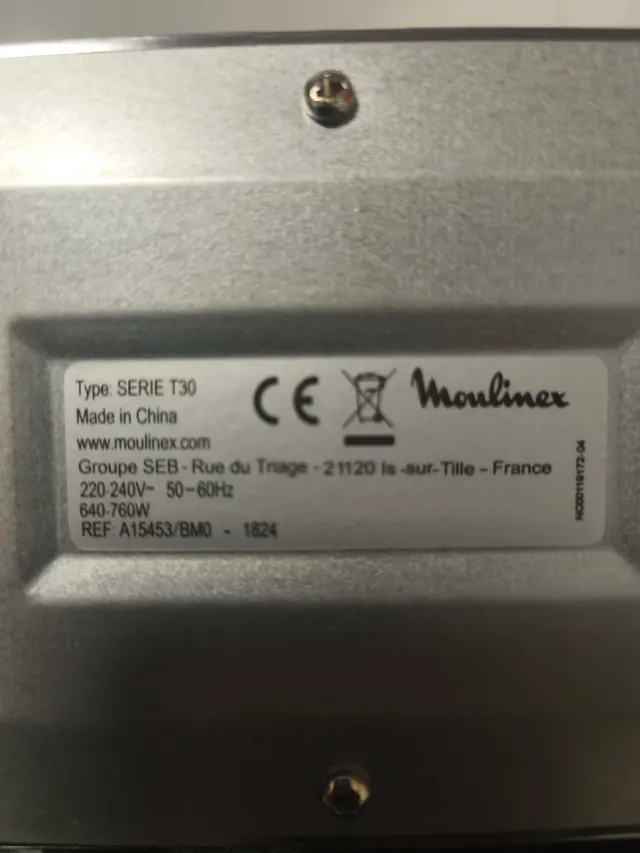 Tostador Moulinex Serie T30