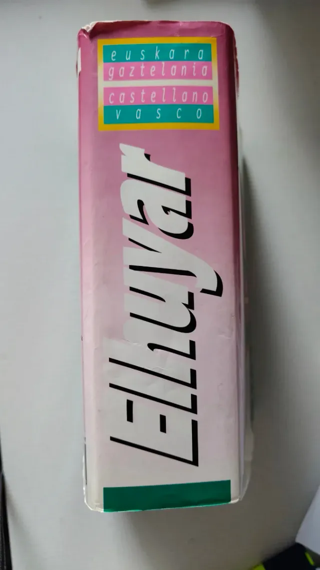 Hiztegia: Euskara-gaztelania, castellano-vasco