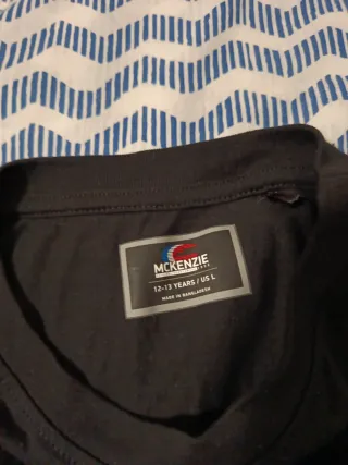 Camiseta McKenzie Negra Original Sportswear