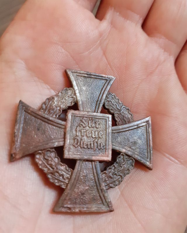 Ww2 Croce anzianità tedesca da scavo