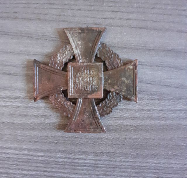 Ww2 Croce anzianità tedesca da scavo