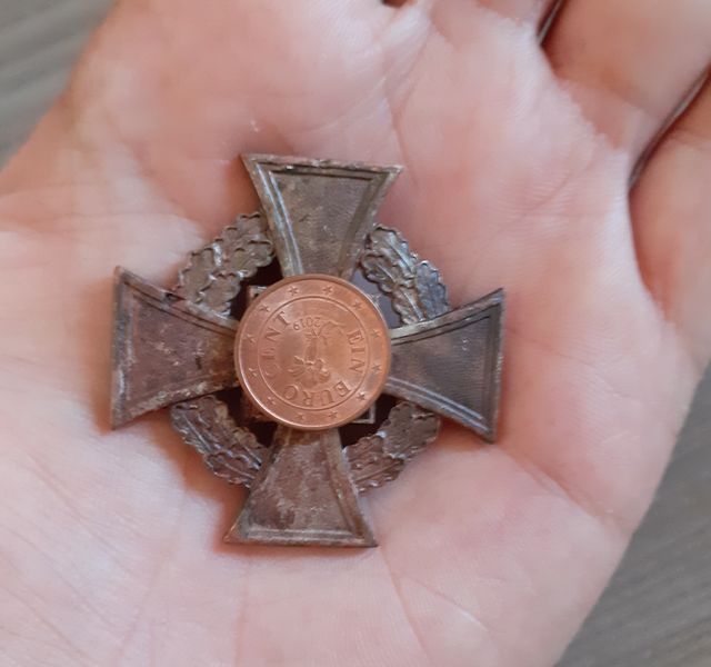 Ww2 Croce anzianità tedesca da scavo
