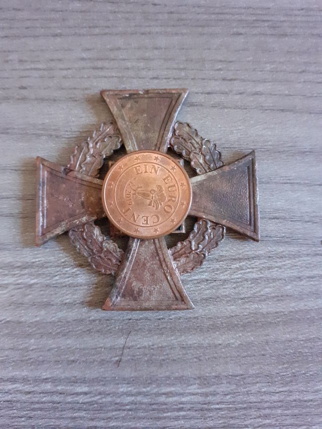 Ww2 Croce anzianità tedesca da scavo