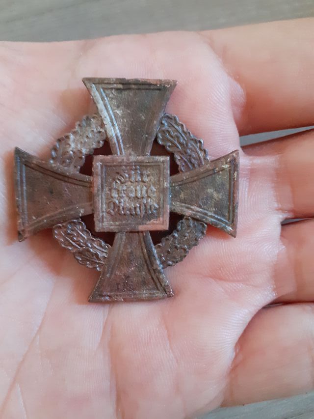 Ww2 Croce anzianità tedesca da scavo