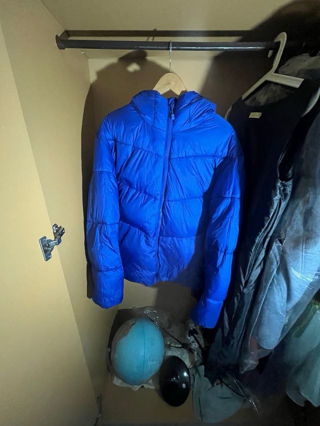 Chaqueta Plumífera Azul H&M