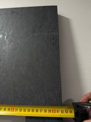 Encimera efecto pizarra madera 4cm grosor