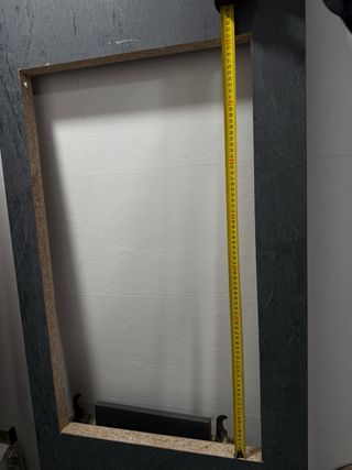 Encimera efecto pizarra madera 4cm grosor