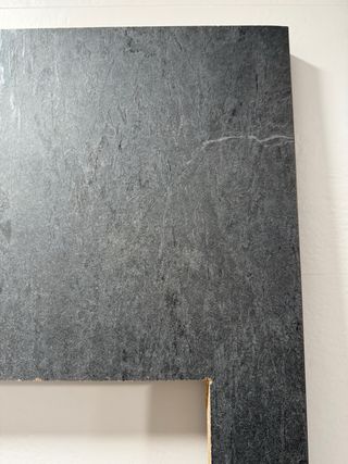 Encimera efecto pizarra madera 4cm grosor