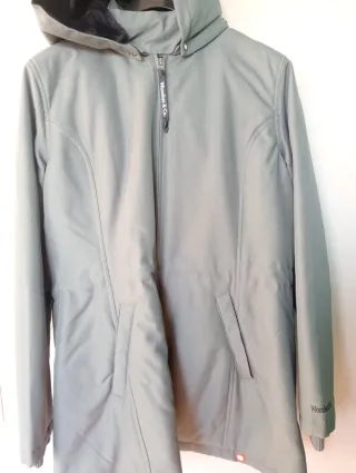 Abrigo Wombat & Co. Embarazo Portabebés Gris