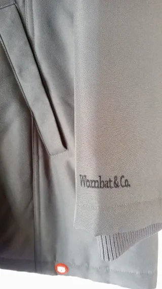 Abrigo Wombat & Co. Embarazo Portabebés Gris