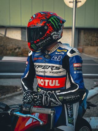 MONO DE MOTO 1 PIEZA TALLA M/L 50-52