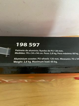 Patinete infantil rosa