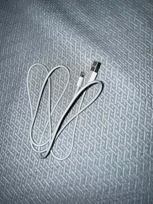 Cable Cargador iPhone Apple Blanco