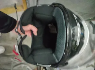 Casco Moto Jet LS2 Negro