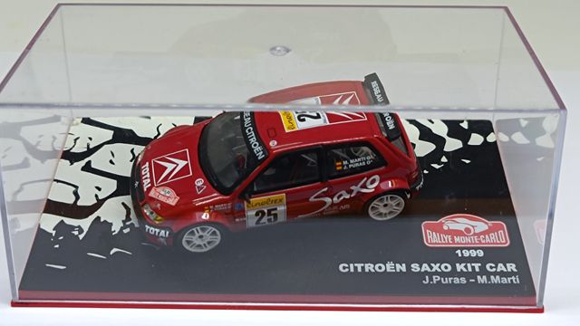Citroen Saxo Kit Car 1999 Puras-Martí Montec. 1:43