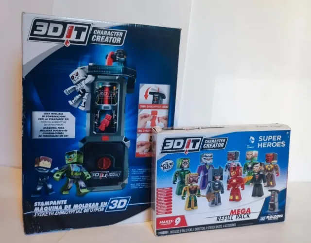 3DIT Character Creator + DC Super Heroes Refill