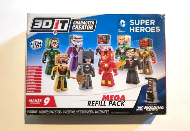 3DIT Character Creator + DC Super Heroes Refill